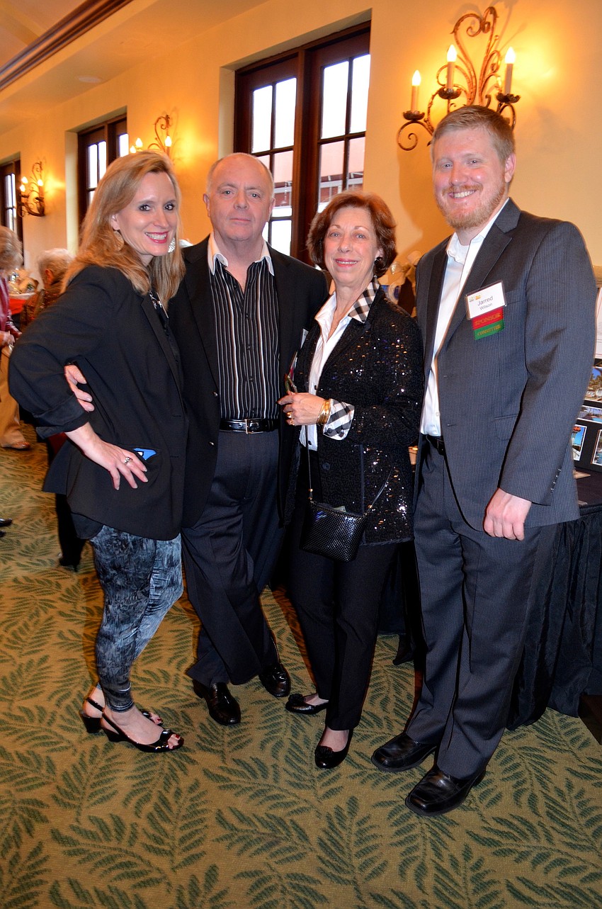 Kathy Jordan, George Schofield, Chairwoman Carolyn Fitzpatrick and Jarred Wilson