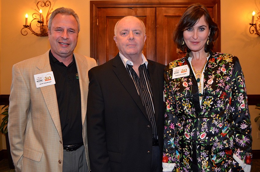 Scot Kaufman, George Schofield and Bethany Cagle