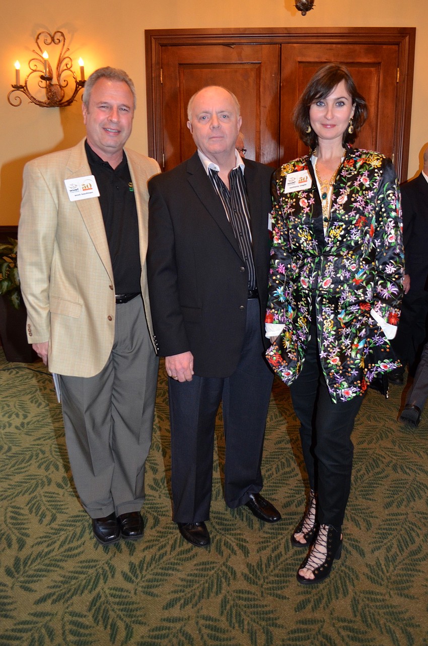 Scot Kaufman, George Schofield and Bethany Cagle