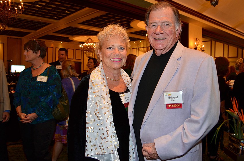 June LeBell and Edward Alley