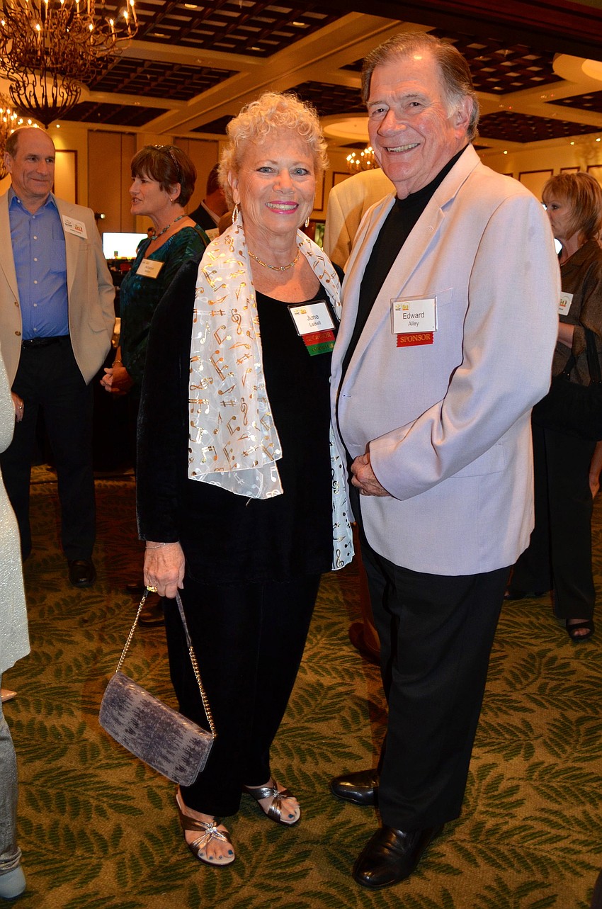 June LeBell and Edward Alley