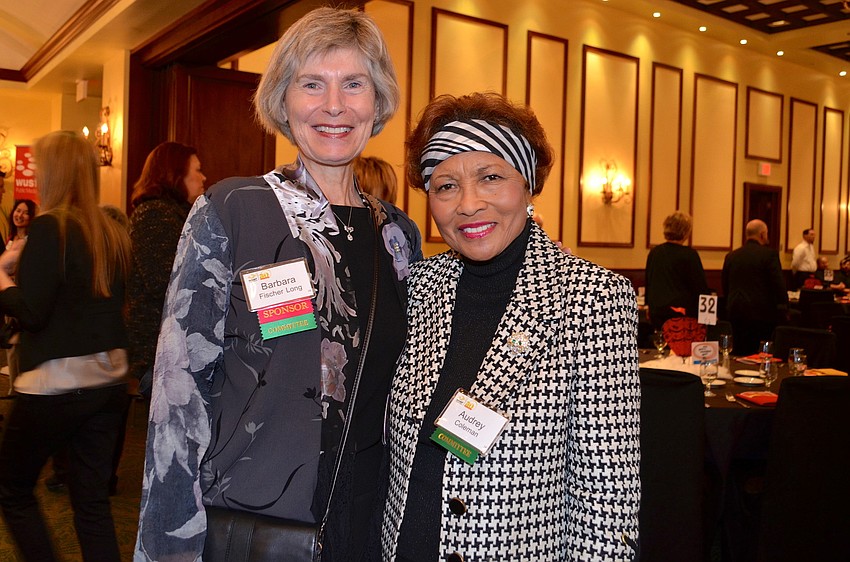 Barbara Fischer Long and Audrey Coleman