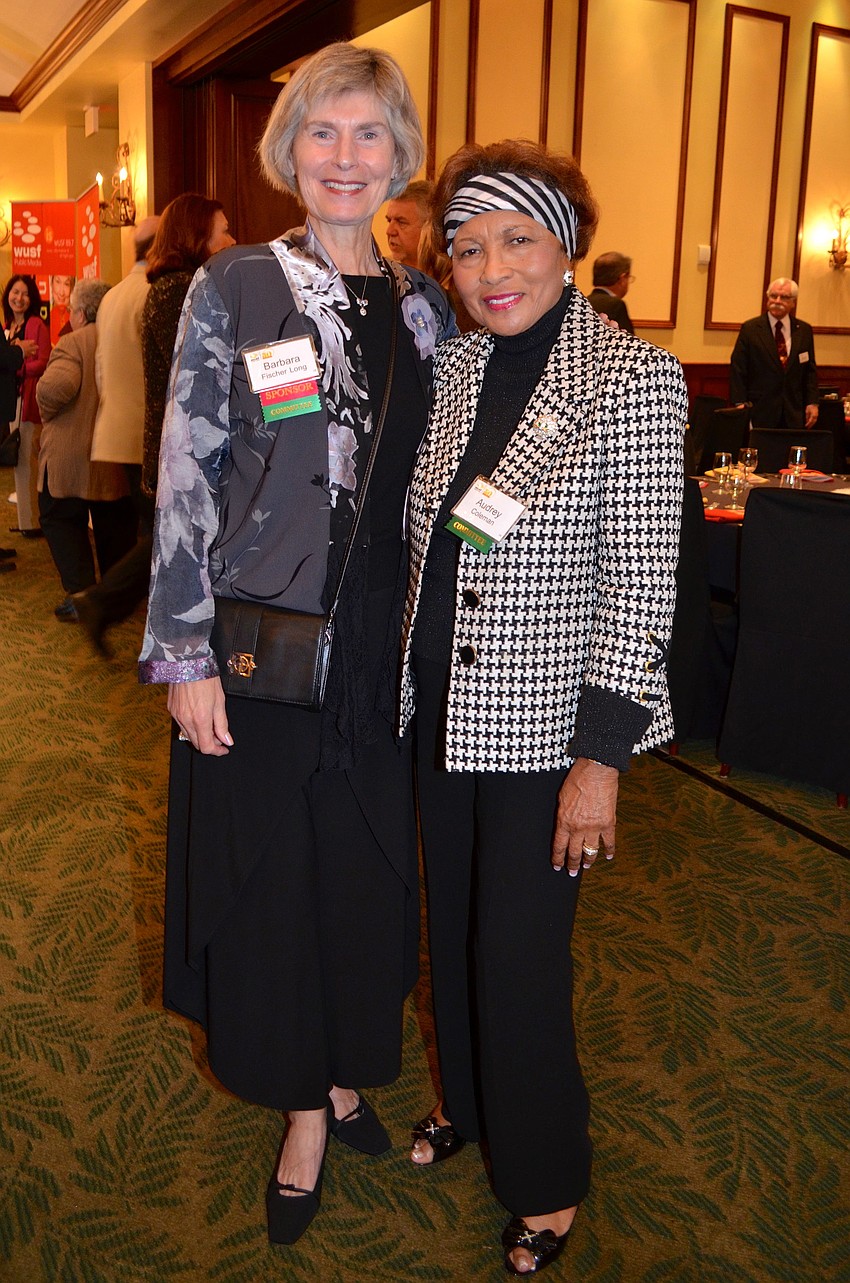 Barbara Fischer Long and Audrey Coleman
