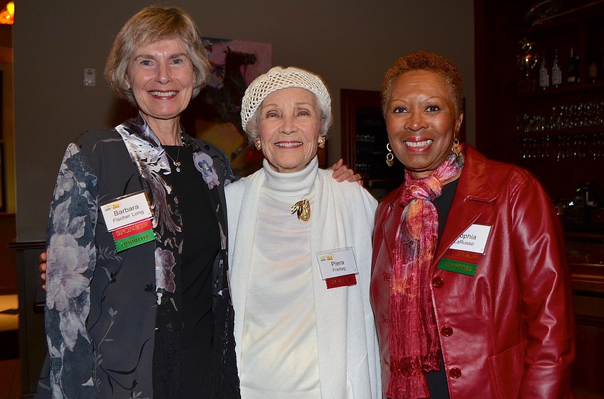 Barbara Fischer Long, Piera Freitag and Sophia Russo