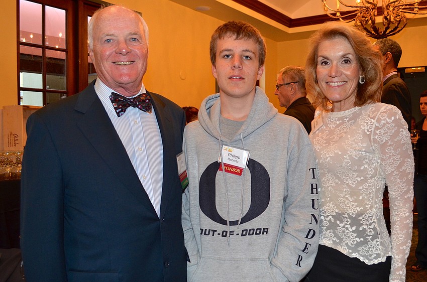 Jim Long, Philipp Robertz and Linda Chenoweth