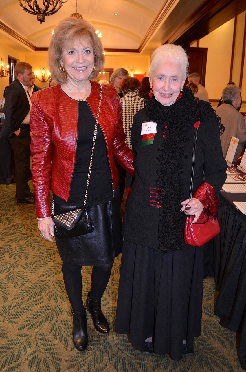 Phyllis Myers and Eva Slane