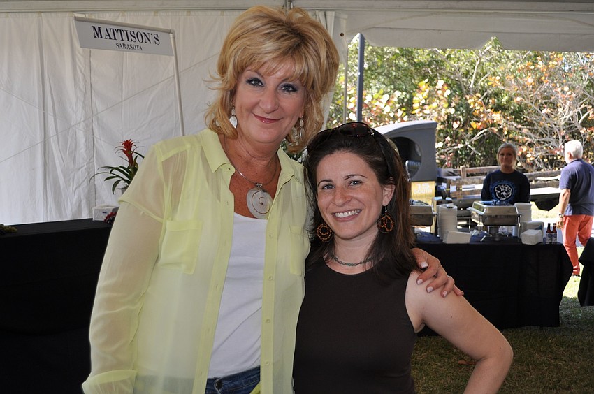 Judi Gallagher and Abby Weingarten