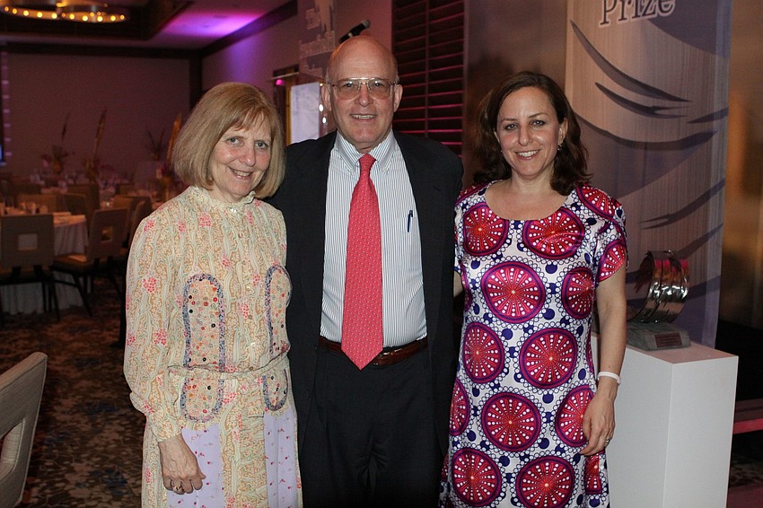 Joni and Bill Greenfield and Jill Greenfield Feldman