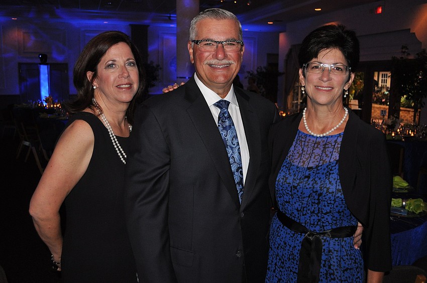 Lorri Loughlin with Mike and Karen Valentino