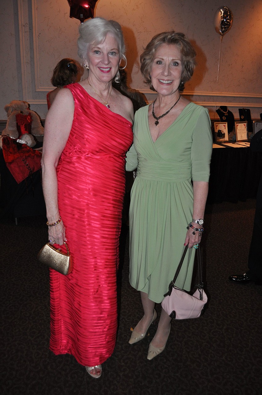 Chairwoman Cheryl MacLachlan with MC Peggy Roeder