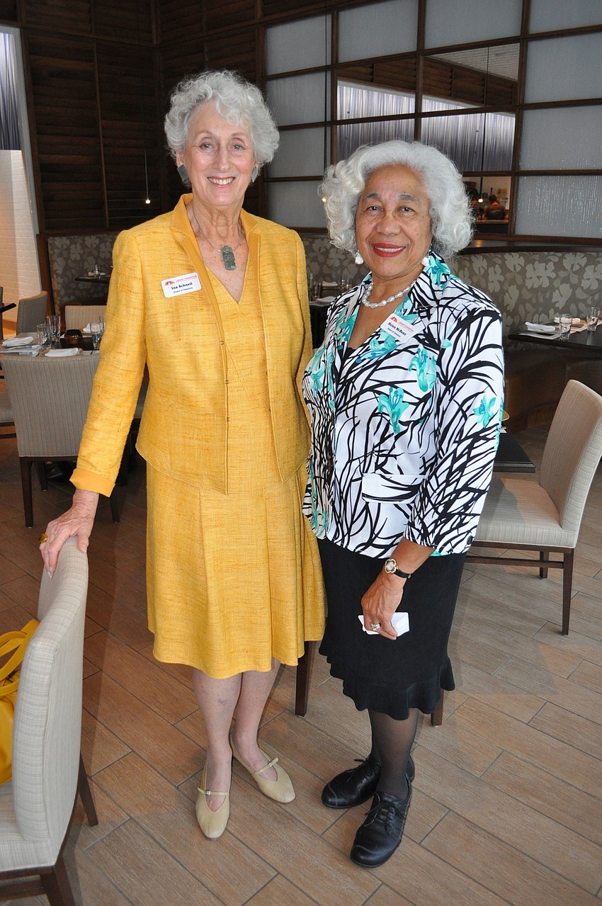 Chairwomen Ina Schnell and Helen McBean