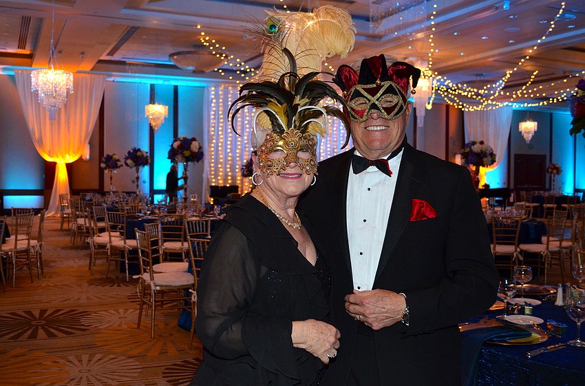 Chairwoman Carol Brualdi with her husband Les