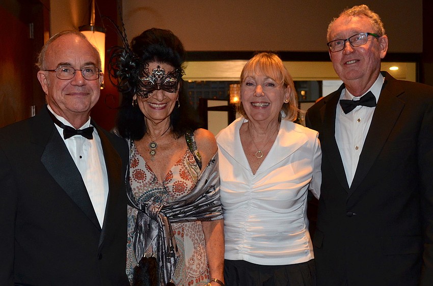 Frank and Carol Drake with Virginia and John Peacock