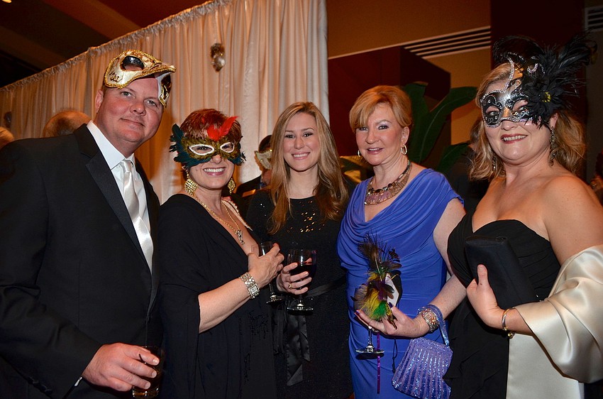 Michael Gibson, Carol Webster, Elise Hanley, Bridgett Spiess and Sonia Gibson