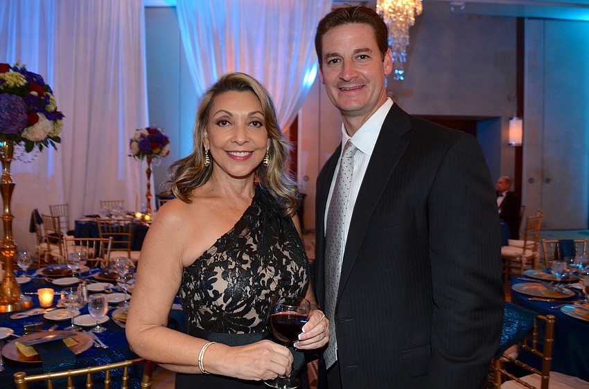 Fay Lazaris and Greg Steube