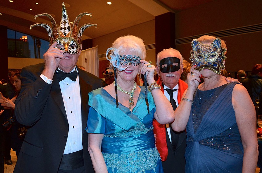 Alasdair and Cheryl MacLauchlan with Richard and Gloria Reber