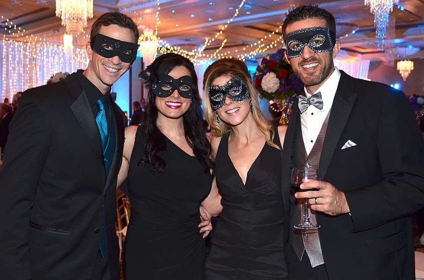 Tim Schalch and Tamara Nazworth with Melissa and Terrance Burzynski