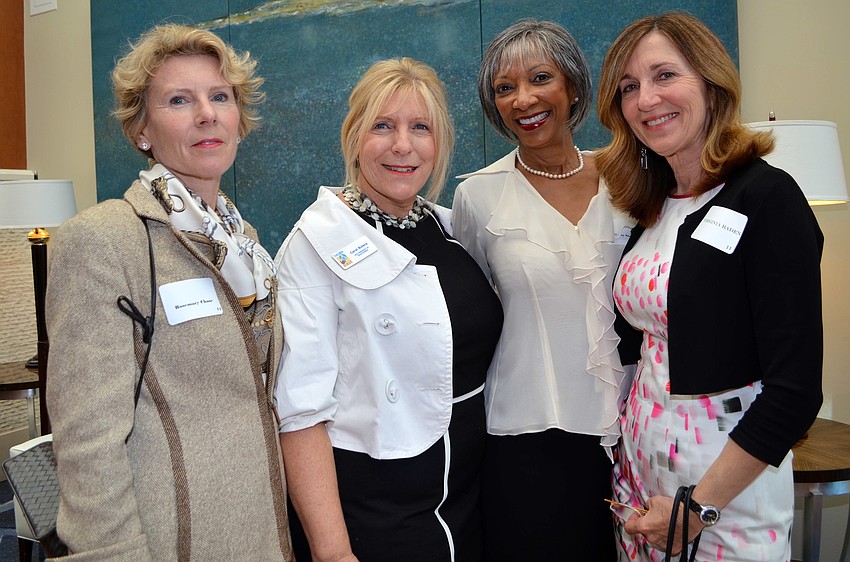 Rosemary Chase, Carol Butera, Daisy Saunders and Virginia Baden