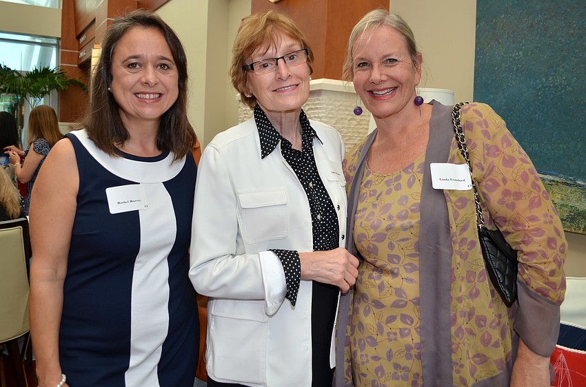 Rachel Harvey, Sally Prouty and Linda Crawford
