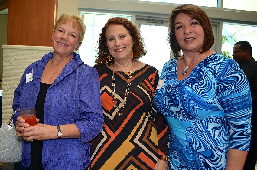 Carol Kaplan, Carline Zumbano and Colette Russell