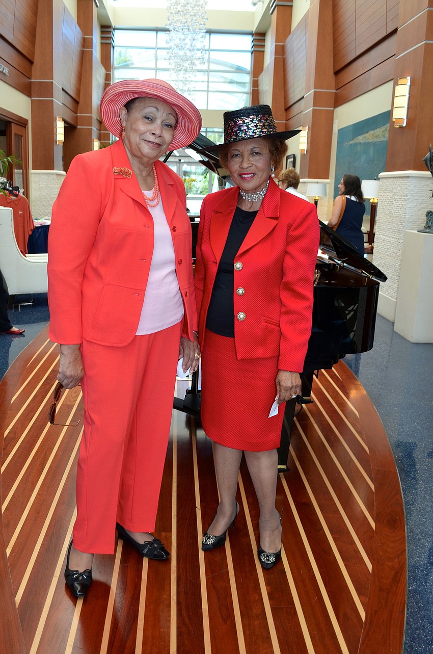 Dr. Lou Bertha McKenzie-Wharton and Chairwoman Audrey Coleman
