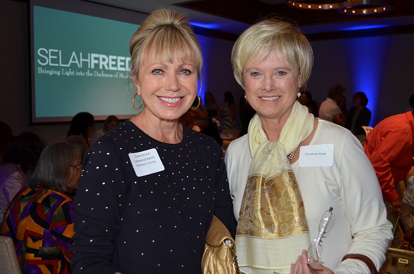Diane Brune and Christine Peak
