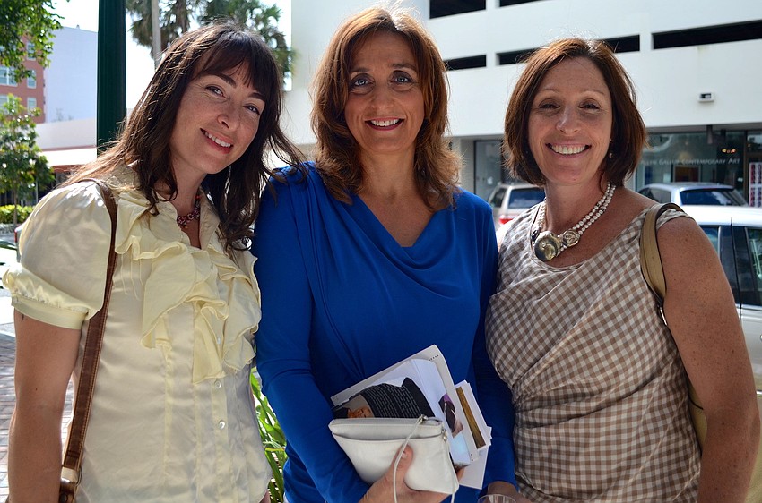 Emily Morgan, Simone Machamer and Ella Macaiuso