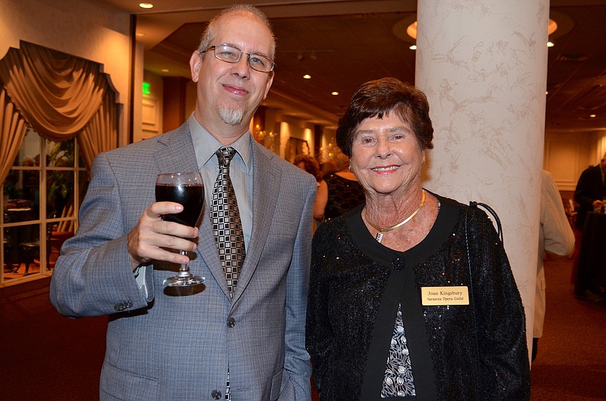 Dan Cartlidge and Joan Kingsbury