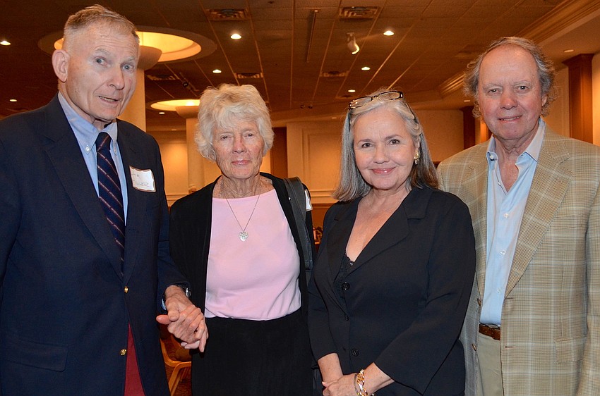 Jim and Prudy Hilger with Suzanne and Hank Foster