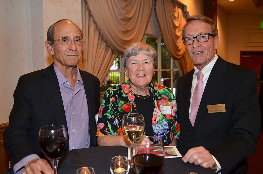 Wally Kraemer, Virginia Tashian and John Halstead