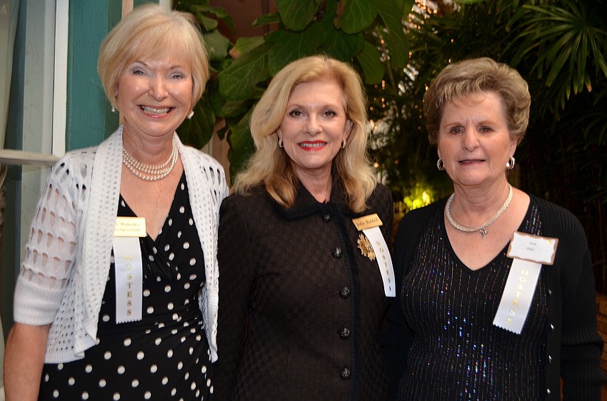 Claire Walocko, Julie Riddell and Ann Gray