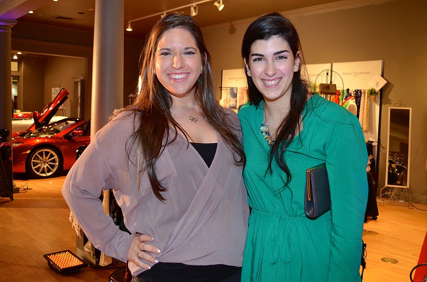 Lisa Dolny and Paige Caruso