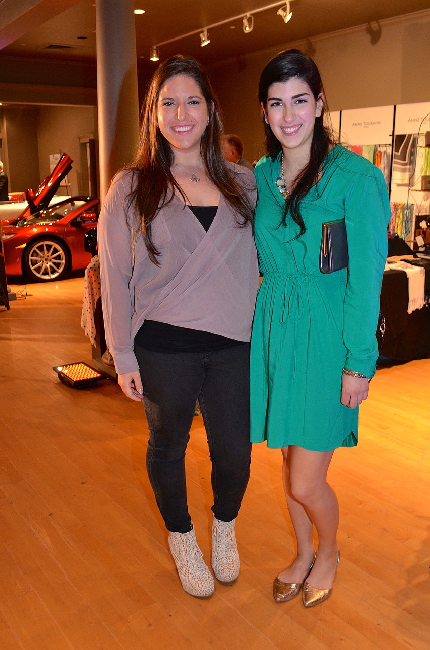 Lisa Dolny and Paige Caruso