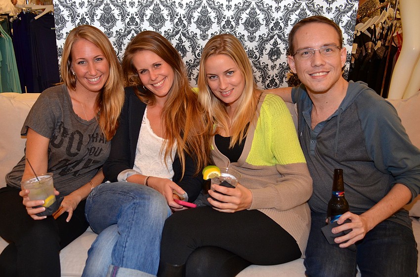 Devon Powell, Elena Schmidt, Watacha Einwaechler and Charlie Farrell