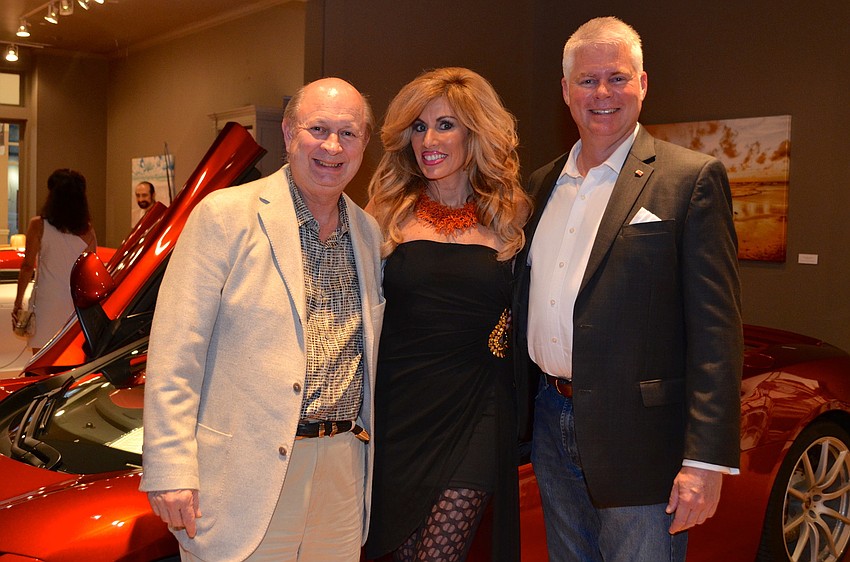 Gary Roberts, Susan Short and Mark Powell