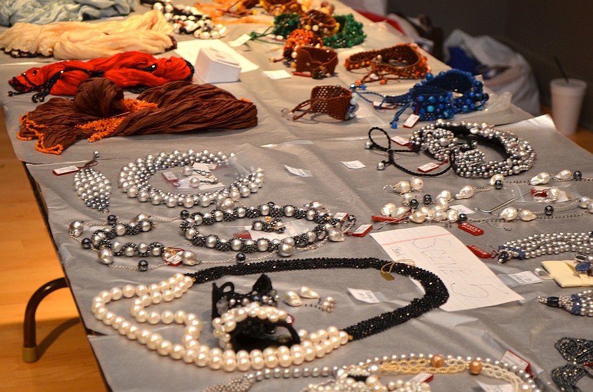 The jewelry for the Rajola Runway Show