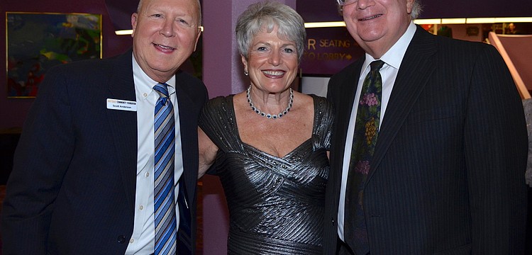 Scott Anderson with Edie and David Chaifetz