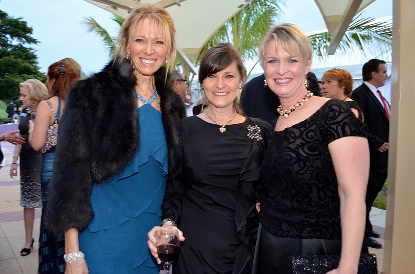 Sandy Buchanan, Wendy Merriman and Veronica Brady