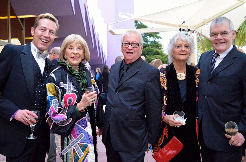 Jim Helmich, Gloria Moss, Jim Neal, Janet Hunter and Ron Carter