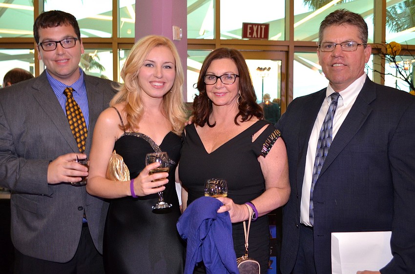 Sean and Julie Smith with Karen and Bob Smith