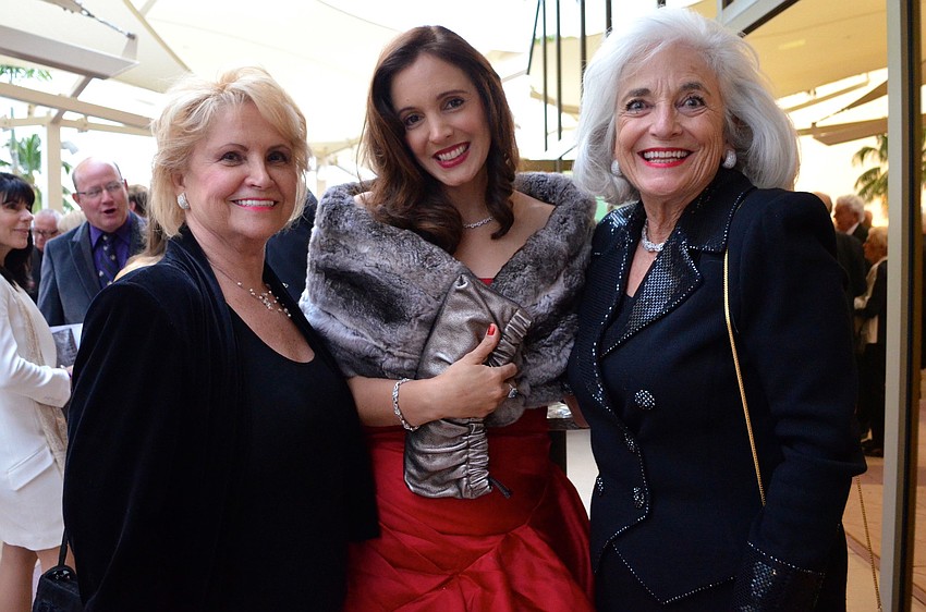 Margaret VanAntwerpen, Jennie Famiglio and Graci McGillicuddy