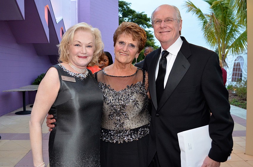 Monica Van Buskirk, Co-Chair Lucille Smith and Dr. Richard Van Buskirk