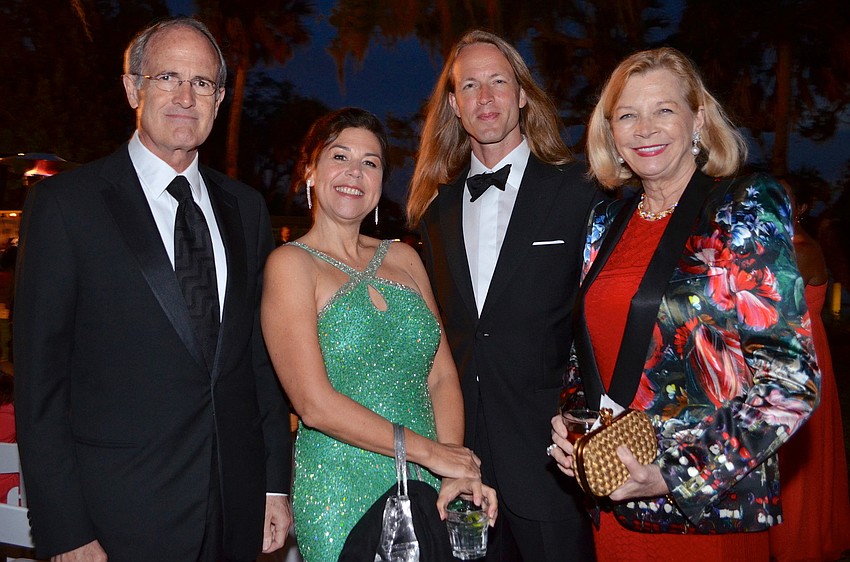 Tom Charters, Paula Murray, Frank Filipanits and Ann Charters