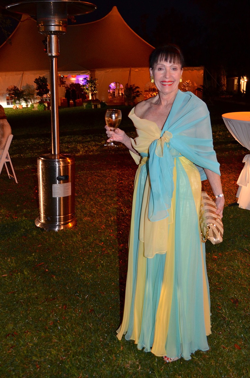 Gloria Good at The Palm Ball â€˜This Land is Your Landâ€™