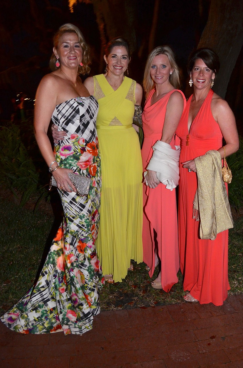 Pauline Joerger, Krista Toomre, Jill Middleton and Chrissy Hays