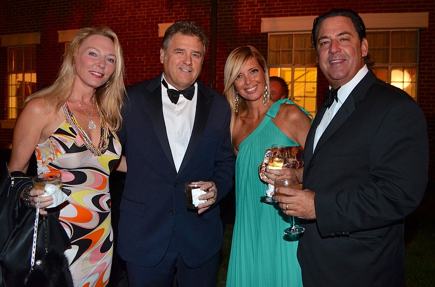 Allison and Peter Scanlan with Bernice and Patrick Hebda