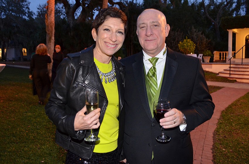 Felice Schulaner and Dennis Rees