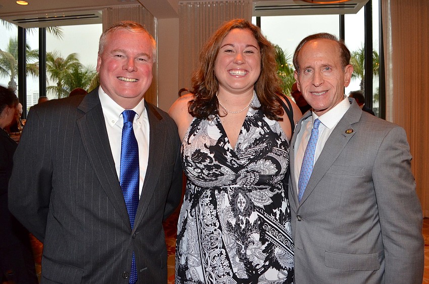 Jack Brill, Vickie Brill and Dr. Peter Wish