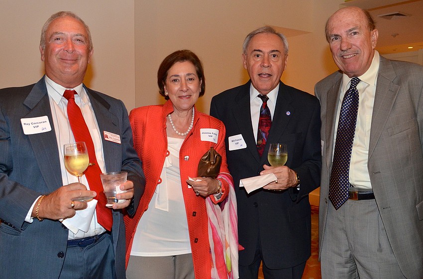 Ray Corcoran, Joanne Faley, Bill Folchi and Barry Jollet