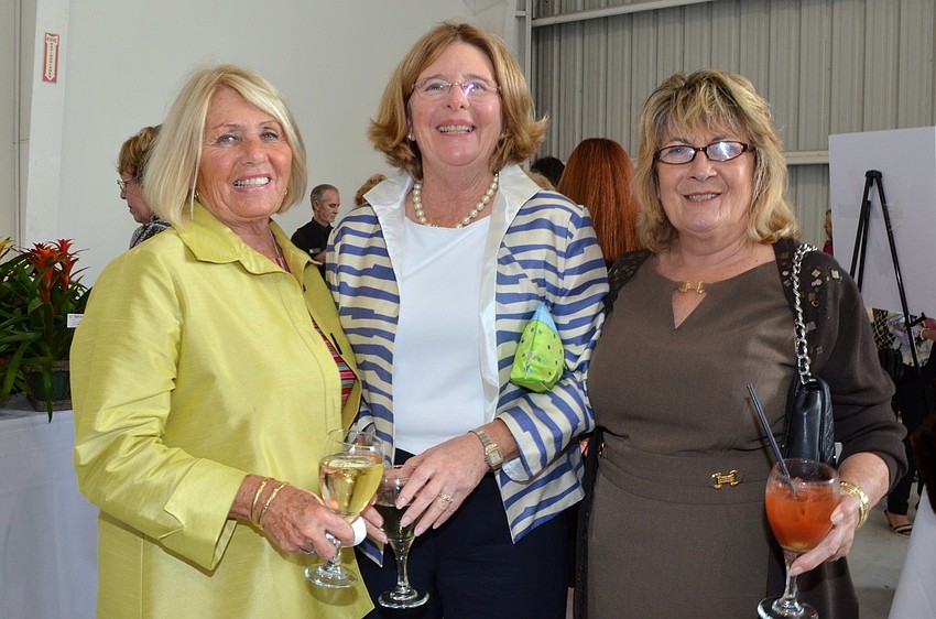 Molly Evanoff, Jayne Gunther and Sherry Wagahoff